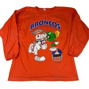 Vintage Denver Broncos Bugs Bunny Shirt